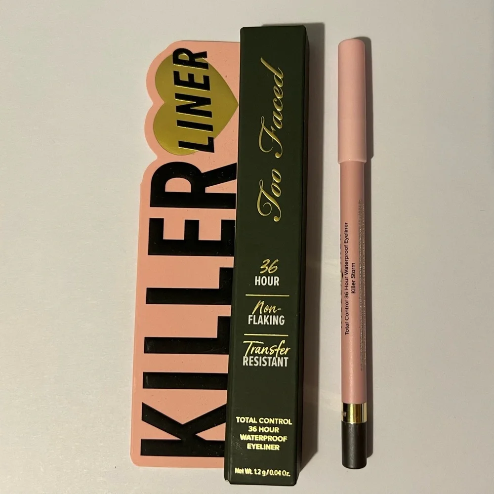 🖍️NIB🖍️ TOO FACED Killer Liner Long-Wear Gel Eyeliner - Killer Storm